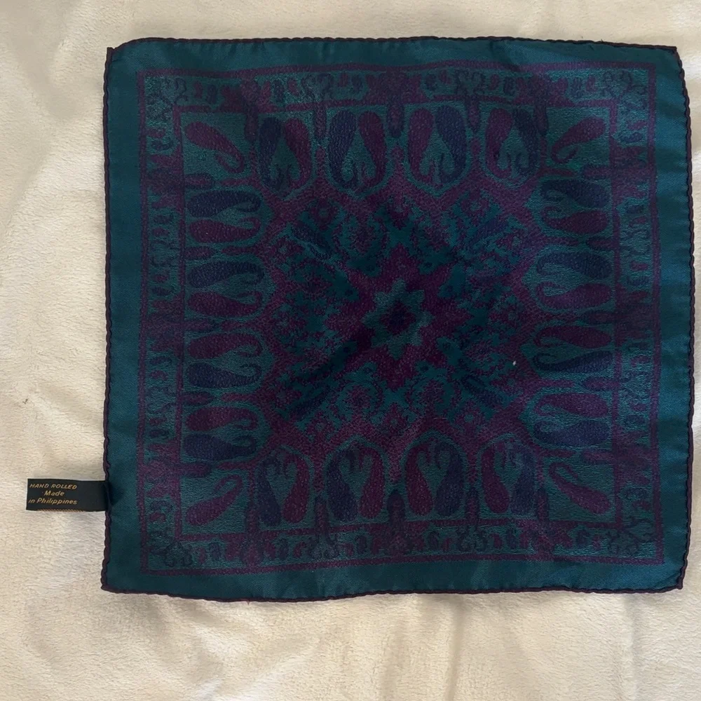 4 Pocket Scarves-Multi colors and patterns 100% silk